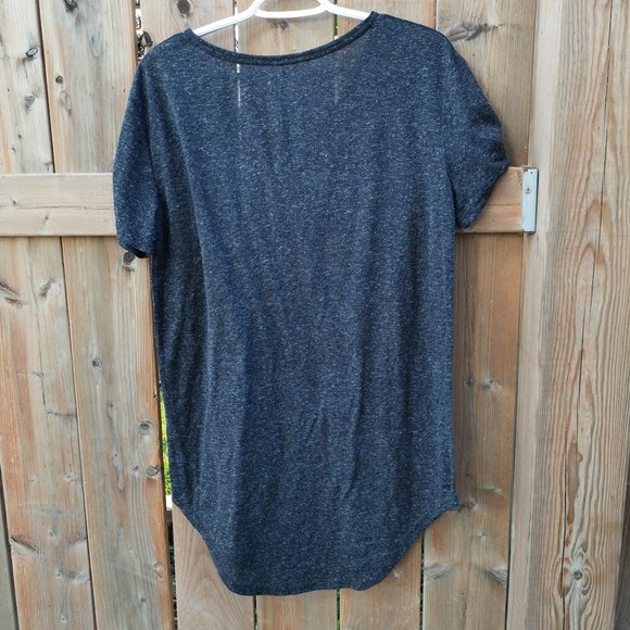 Bluenotes women gray  short sleeve t-shirt - Size M - Picture 2 of 3